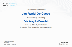 Read more about the article Data Analytics Essentials