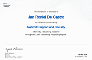 Read more about the article Network Support and Security